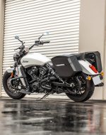 12L - Ironclad Quick Mount Medium Indian Scout Sixty Painted Hard Solo Saddlebag (Left Only) - Image 3