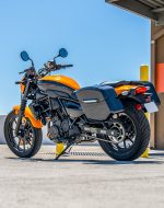 12L - Ironclad Quick Mount Medium Kawasaki Eliminator 450 Painted Hard Solo Saddlebag (Left Only) - Image 3