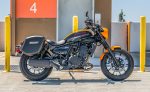 12L - Ironclad Quick Mount Medium Kawasaki Eliminator 450 Matte Hard Solo Saddlebag (Right Only) - Image 2