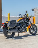 12L - Ironclad Quick Mount Medium Kawasaki Eliminator 450 Matte Hard Solo Saddlebag (Right Only) - Image 3