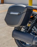12L - Ironclad Quick Mount Medium Kawasaki Eliminator 450 Matte Hard Solo Saddlebag (Right Only) - Image 5