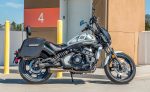 12L - Ironclad Quick Mount Medium Kawasaki Vulcan S Painted Hard Solo Saddlebag (Right Only) - Image 2
