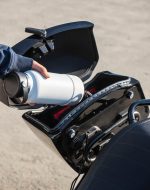12L - Ironclad Quick Mount Medium Royal Enfield Scram 411 Painted Hard Solo Saddlebag (Right Only) - Image 6