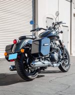 12L - Ironclad Quick Mount Medium Royal Enfield Super Meteor 650 Painted Hard Solo Saddlebag (Right Only) - Image 3