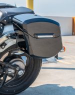 12L - Ironclad Quick Mount Medium Suzuki Boulevard C50 VL800 Painted Hard Solo Saddlebag (Left Only) - Image 5