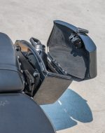 12L - Ironclad Quick Mount Medium Suzuki Boulevard C50 VL800 Painted Hard Solo Saddlebag (Left Only) - Image 6