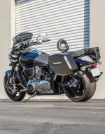 12L - Ironclad Quick Mount Medium Suzuki Boulevard M109 VZR1800 Matte Hard Solo Saddlebag (Left Only) - Image 3