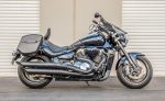 12L - Ironclad Quick Mount Medium Suzuki Boulevard M109/VZR1800 Matte Hard Solo Saddlebag (Right Only) - Image 2