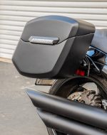 12L - Ironclad Quick Mount Medium Suzuki Boulevard M109/VZR1800 Matte Hard Solo Saddlebag (Right Only) - Image 4