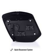 12L - Ironclad Quick Mount Medium Triumph Scrambler 900 Matte Hard Solo Saddlebag (Left Only) - Image 5