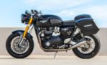 12L - Ironclad Quick Mount Medium Triumph Thruxton RS Matte Hard Solo Saddlebag (Left Only) - Image 2