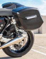 12L - Ironclad Quick Mount Medium Triumph Thruxton RS Matte Hard Solo Saddlebag (Left Only) - Image 4
