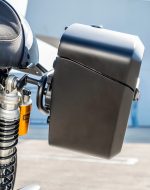 12L - Ironclad Quick Mount Medium Triumph Thruxton RS Matte Hard Solo Saddlebag (Left Only) - Image 5