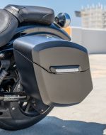 12L - Ironclad Quick Mount Medium Yamaha Bolt Specific Matte Hard Solo Saddlebag (Left Only) - Image 5