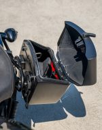 12L - Ironclad Quick Mount Medium Yamaha Bolt Specific Matte Hard Solo Saddlebag (Left Only) - Image 6