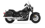 44L - Lamellar Stallion Extra Large Leather Covered Motorcycle Hard Saddlebags for Harley Softail Heritage FLHC/S - Image 2