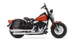 44L - Lamellar Stallion Extra Large Painted Motorcycle Hard Saddlebags for Harley Softail Cross Bones FLSTSB - Image 2