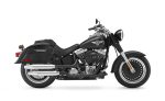 44L - Lamellar Stallion Extra Large Leather Covered Motorcycle Hard Saddlebags for Harley Softail Fat Boy Lo FLSTFB - Image 2