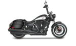 44L - Lamellar Stallion Extra Large Victory High Ball Painted Motorcycle Hard Saddlebags - Image 2