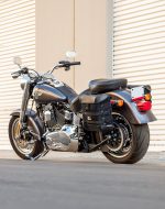 15L - Incognito Quick Mount Medium Solo Saddlebag (Left Only) for Harley Softail Fat Boy Lo FLSTFB - Image 3