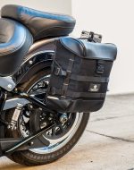 15L - Incognito Quick Mount Medium Solo Saddlebag (Left Only) for Harley Softail Fat Boy Lo FLSTFB - Image 5