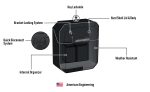 15L - Outlaw Quick Mount Medium Royal Enfield Himalayan 410 Painted Hard Solo Saddlebag (Left Only) - Image 11