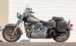 15L - Outlaw Quick Mount Medium Hard Solo Saddlebag (Left Only) for Harley Softail Fat Boy Lo FLSTFB - Image 2