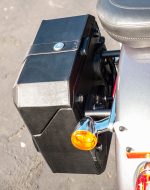 15L - Outlaw Quick Mount Medium Hard Solo Saddlebag (Left Only) for Harley Softail Fat Boy Lo FLSTFB - Image 5