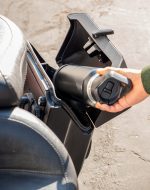 15L - Outlaw Quick Mount Medium Hard Solo Saddlebag (Left Only) for Harley Softail Fat Boy Lo FLSTFB - Image 6