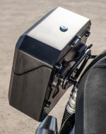 15L - Outlaw Quick Mount Medium Triumph Thruxton RS Matte Hard Solo Saddlebag (Right Only) - Image 5