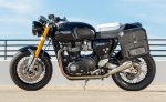 15L - Outlaw Quick Mount Medium Triumph Thruxton RS Hard Solo Saddlebag (Left Only) - Image 2