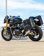 15L - Outlaw Quick Mount Medium Triumph Thruxton RS Hard Solo Saddlebag (Left Only) - Image 3
