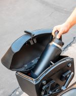 12L - Ironclad Quick Mount Medium Harley Dyna Low Rider FXDL/I Hard Solo Saddlebag (Right Only) - Image 6