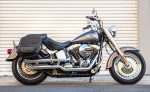 12L - Ironclad Quick Mount Medium Harley Softail Fat Boy FLSTF/I Hard Solo Saddlebag (Right Only) - Image 2