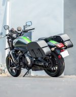 28L - Baelor Medium Quick Mount Kawasaki Vulcan S VN650 Motorcycle Saddlebags - Image 3