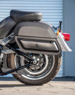 28L - Pantheon Medium Quick Mount Motorcycle Saddlebags for Harley Softail Fat Boy Lo FLSTFB - Image 4