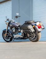 28L - Pantheon Medium Quick Mount Motorcycle Saddlebags for Harley Softail Fat Boy Lo FLSTFB - Image 3