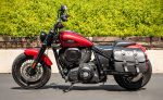 34L - ArrowHead Large Indian Scout Bobber Motorcycle Saddlebags - Image 2