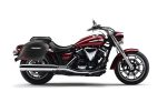 44L - Lamellar Stallion Extra Large Yamaha V Star 950 Matte Motorcycle Hard Saddlebags - Image 2