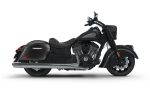 44L - Lamellar Stallion Extra Large Indian Chief Darkhorse Matte Motorcycle Hard Saddlebags - Image 2