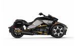 44L - Lamellar Stallion XL CAN AM Spyder F3-S Matte Motorcycle Hard Saddlebags - Image 2