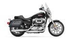 38L - Baldur XL Shock Cutout Harley Sportster 1200 Super Low XL1200T Painted Hard Saddlebags - Image 2