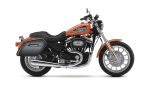 38L - Baldur XL Shock Cutout Harley Sportster 883 Low XL883L Painted Hard Saddlebags - Image 2