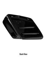 38L - Baldur XL Shock Cutout Honda Shadow 1100 Ace Painted Hard Saddlebags - Image 5