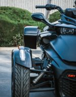 42L - Baldur Extra Large CAN AM Spyder F3-S Painted Motorcycle Hard Saddlebags - Image 4