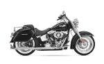 42L - Baldur Extra Large Matte Motorcycle Hard Saddlebags for Harley Softail Heritage FLSTC/I - Image 2