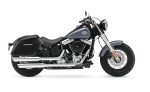 42L - Baldur XL Matte Motorcycle Hard Saddlebags for Harley Softail Slim FLS - Image 2