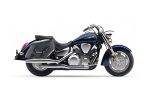 42L - Baldur XL Honda VTX 1300 R (Retro) Leather Wrapped Hard Saddlebags - Image 2