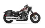 44L - Lamellar Stallion XL Painted Hard Saddlebags for Harley Softail Slim FLSL - Image 2