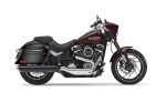 44L - Lamellar Stallion Extra Large Painted Motorcycle Hard Saddlebags for Harley Softail Sport Glide FLSB - Image 2